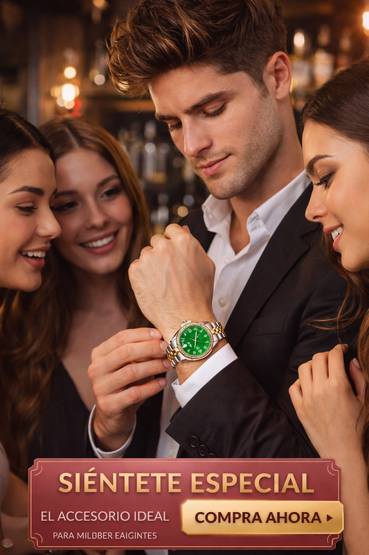 Reloj tipo Rolex - Resistente al agua y al ritmo de tu vida