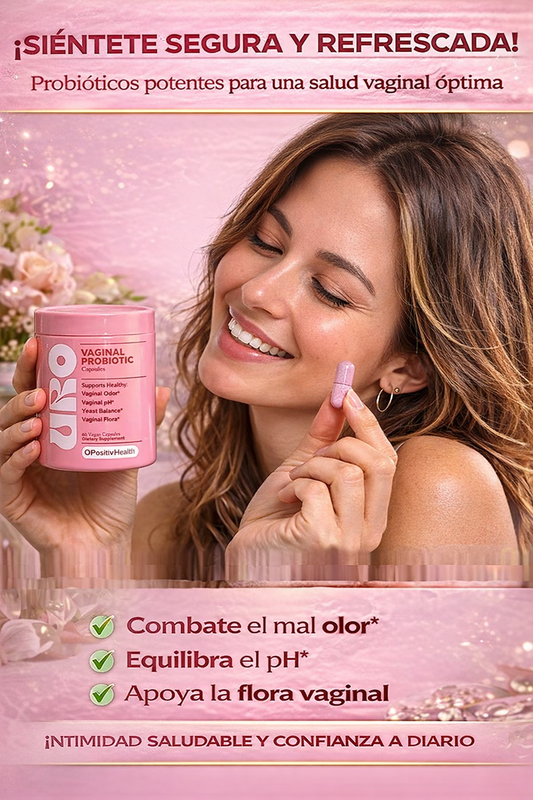 (COMPRE 2 PAGUE 1) Probióticos vaginales - Ayuda a mantener la flora bacteriana saludable, evitando molestias e irritaciones comunes.