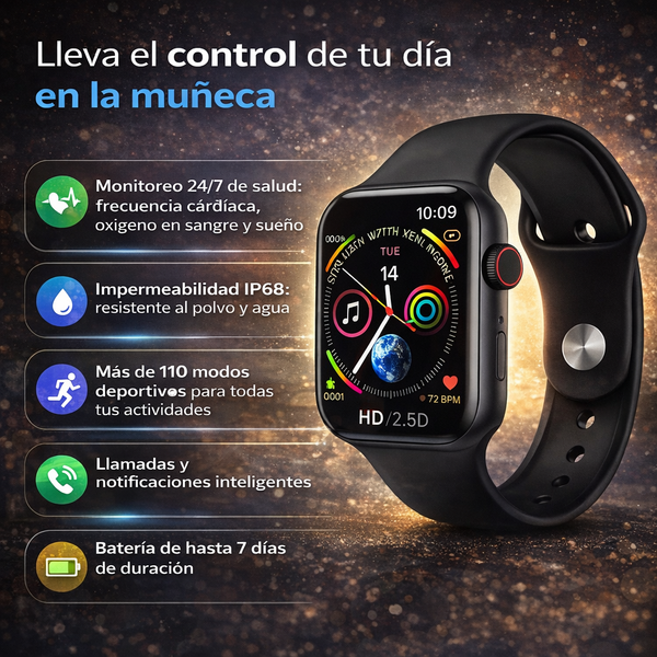 Reloj Smart  X7 - Controla Tu Salud y Tu Rendimento